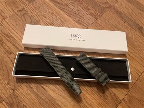 iwc kautschuk armband